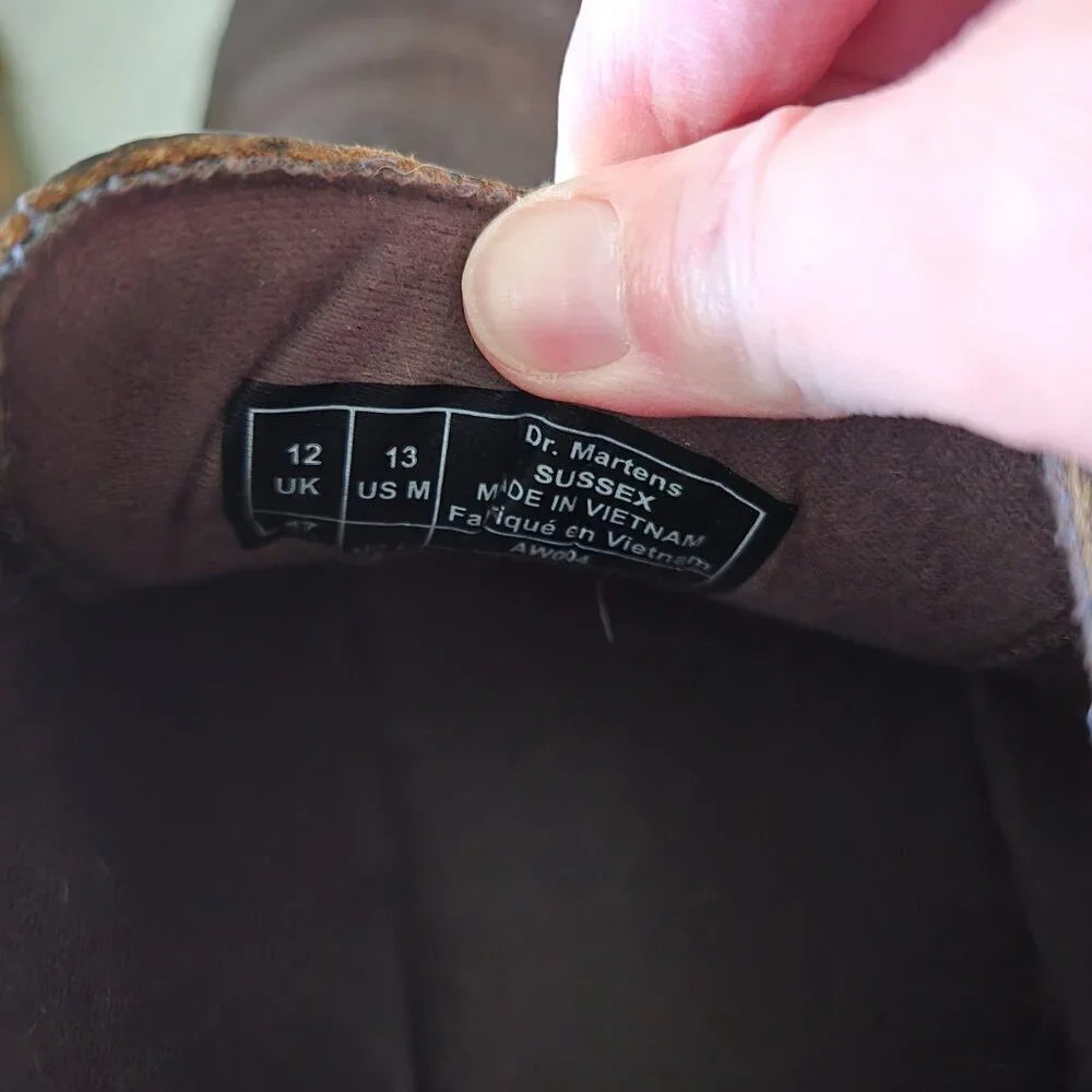 Dr. Martens Sussex Chukka Boots Brown Leather 13